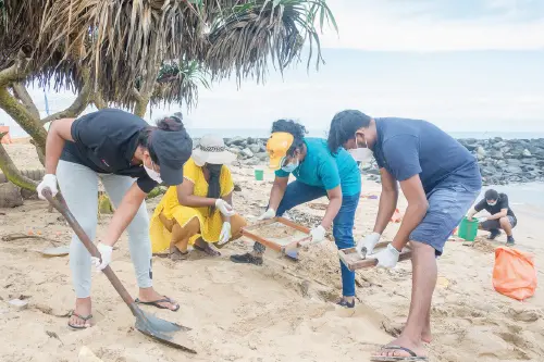 Nurdle Free Lanka Campaign MAS Kreeda